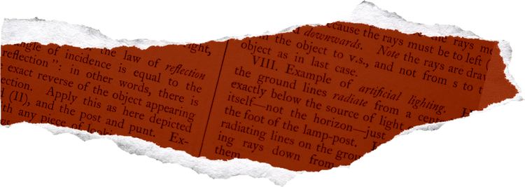 Textured Father's Day Ripped Book Page