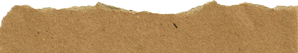 Ripped Brown Kraft Paper